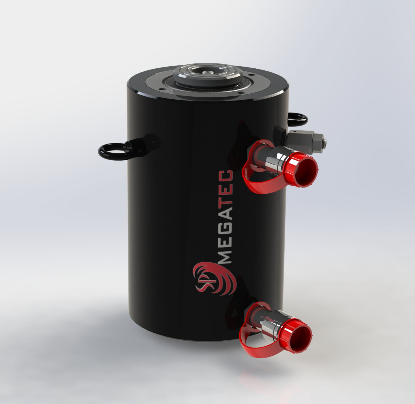 customizable hydraulic pressure cylinder-view 03